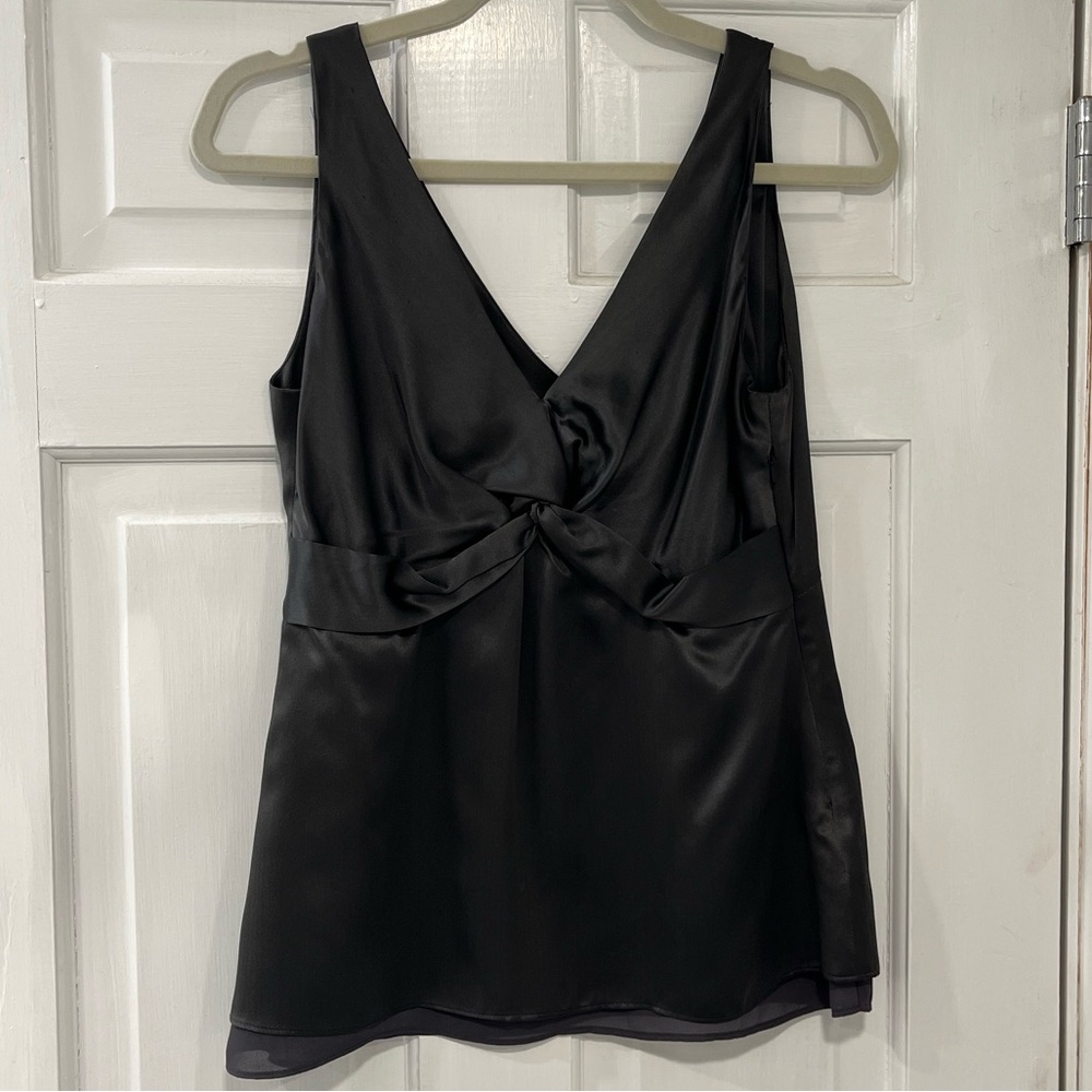Nic + Zoe Satin Sleeveless Blouse